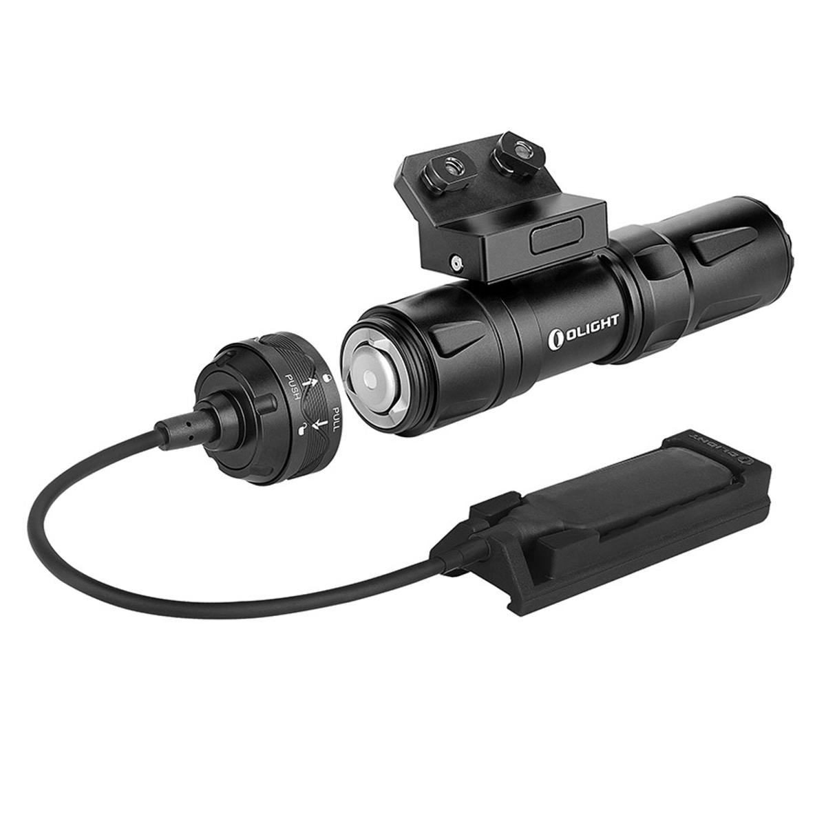 olight latarka do broni dlugiej odin mini z montazem 1250 lumenow czarna