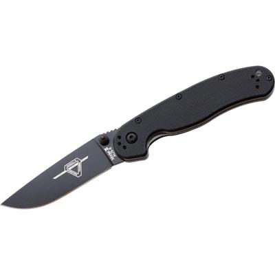ontario noz skladany rat ii liner lock czarny 8861bp