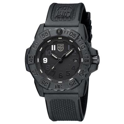 luminox zegarek original navy seal 3500 series blackout xs 3501 bo f