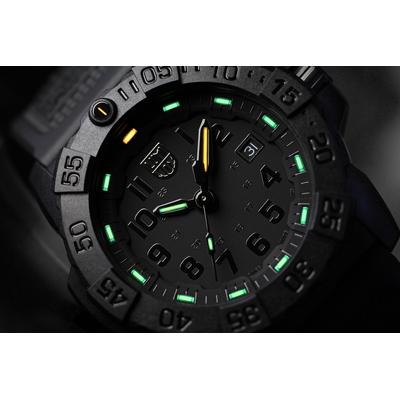 luminox zegarek original navy seal 3500 series blackout xs 3501 bo f