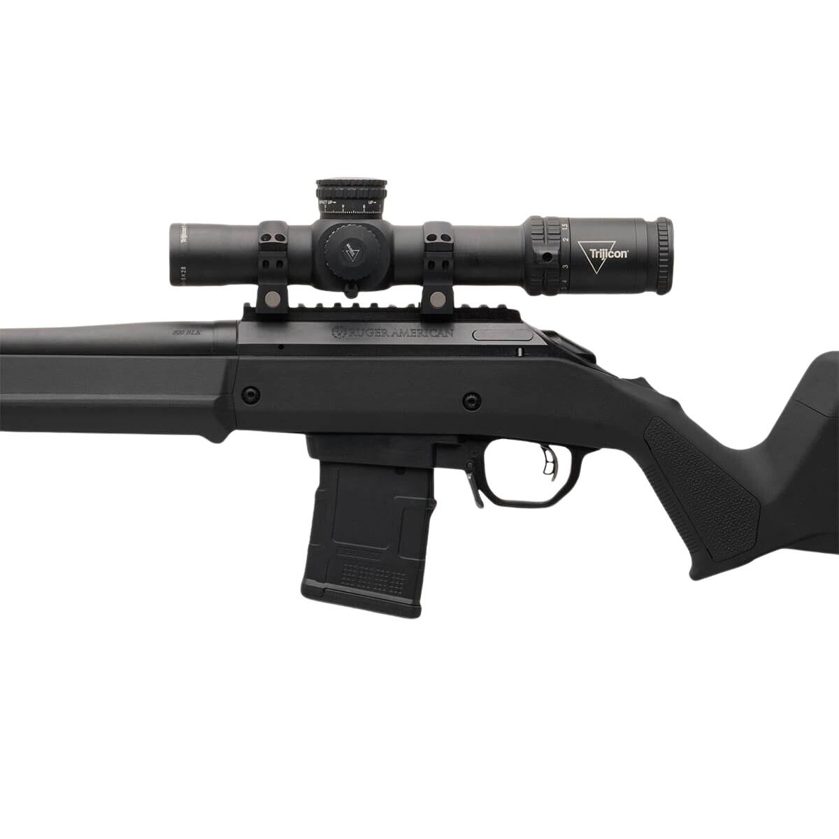 magpul kolba z gniazdem magazynka i szyna m lok do ruger hunter american stock short action czarna mag1207