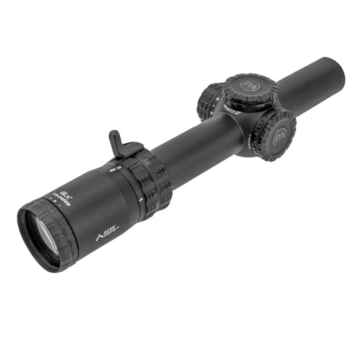 primary arms luneta celownicza glx 1 6x24 mm ffp ir acss raptor m6 pa glx 1 6x24f raptor 5 56