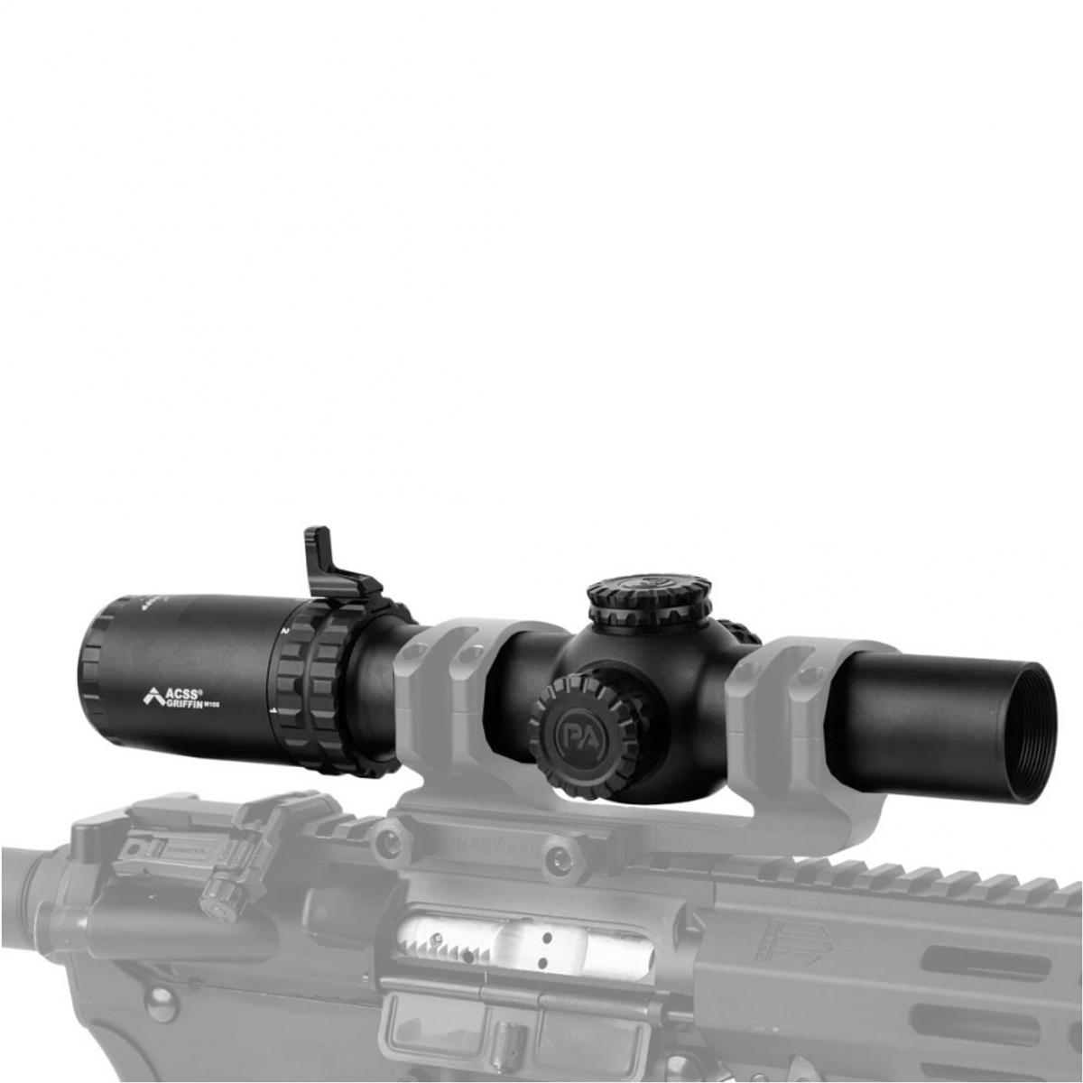 primary arms luneta celownicza slx 1 10x28 mm sfp ir acss griffin m10s pa slx 1 10x28s grif