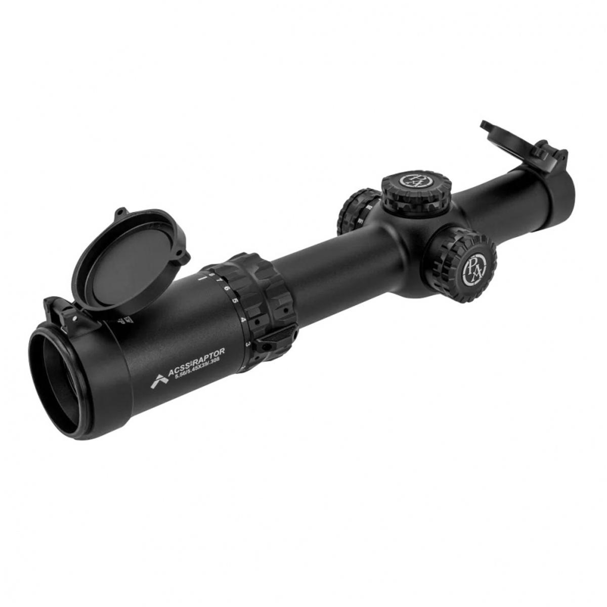 primary arms luneta celownicza slx 1 8x24 mm ffp acss raptor 5 56 5 45 308 pa slx8 1 8x24f rapt