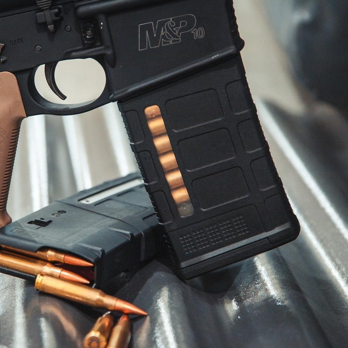 magpul magazynek z okienkiem pmag 25 lr sr window gen m3 ar10 czarny mag292 blk