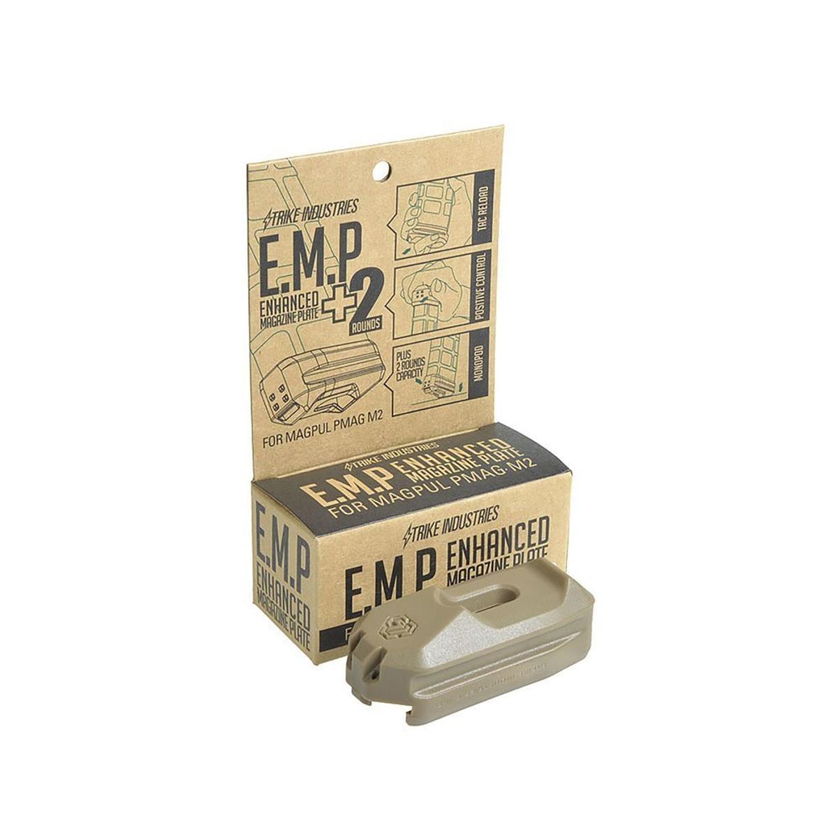 strike industries stopka magazynka enhanced magazine plate 5 pmag m3 czarny si emp 5 fde