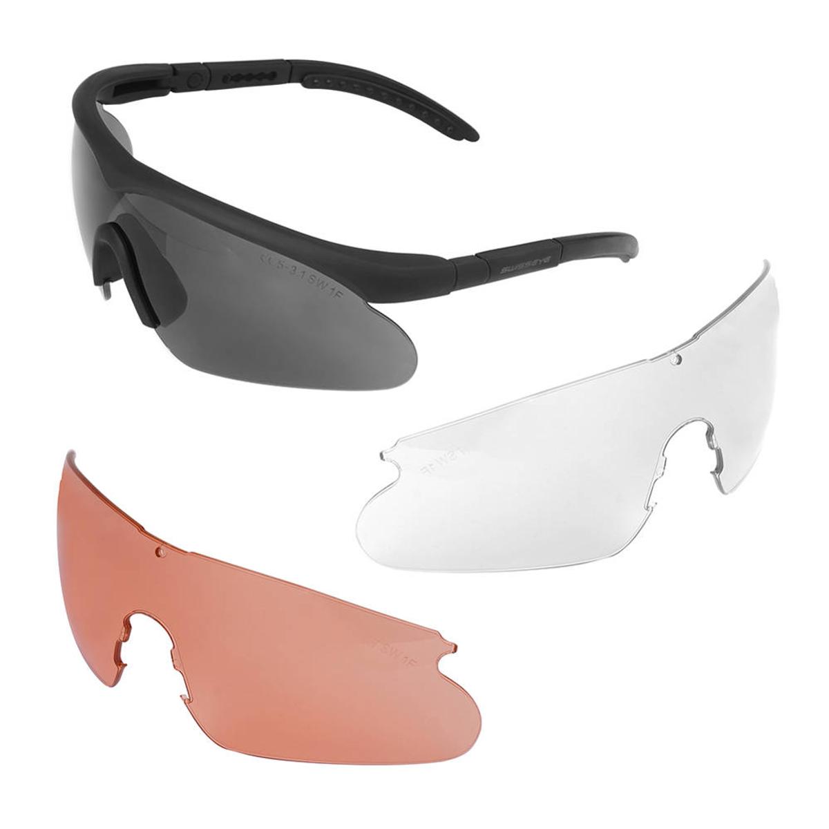 swiss eye okulary strzeleckie raptor z zestawem wizjerow 10161