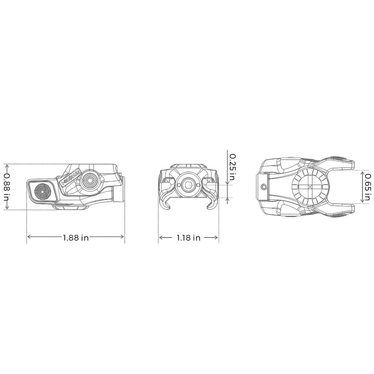 holosun laserowy wskaznik celu rml gr zielony