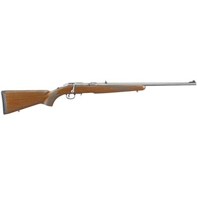 ruger american rimfire wood stock stainless 8359