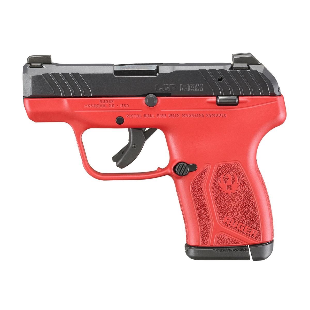 ruger lcp max black red 13722