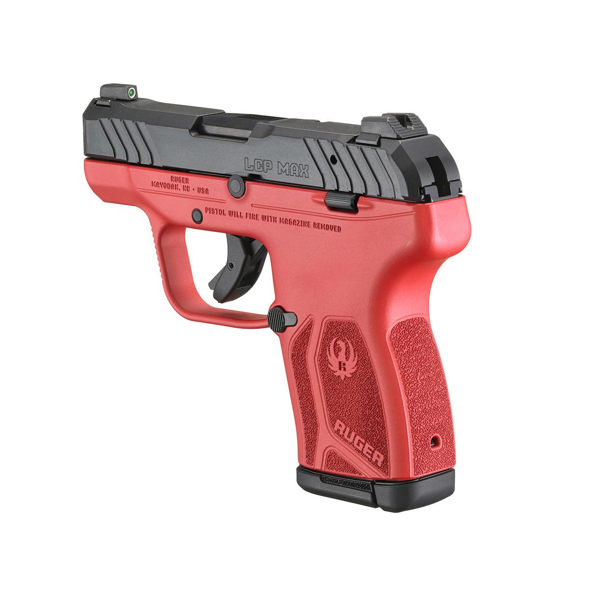 ruger lcp max black red 13722