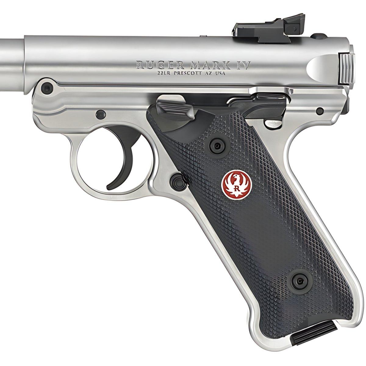 ruger mark iv target stainless 10 40174
