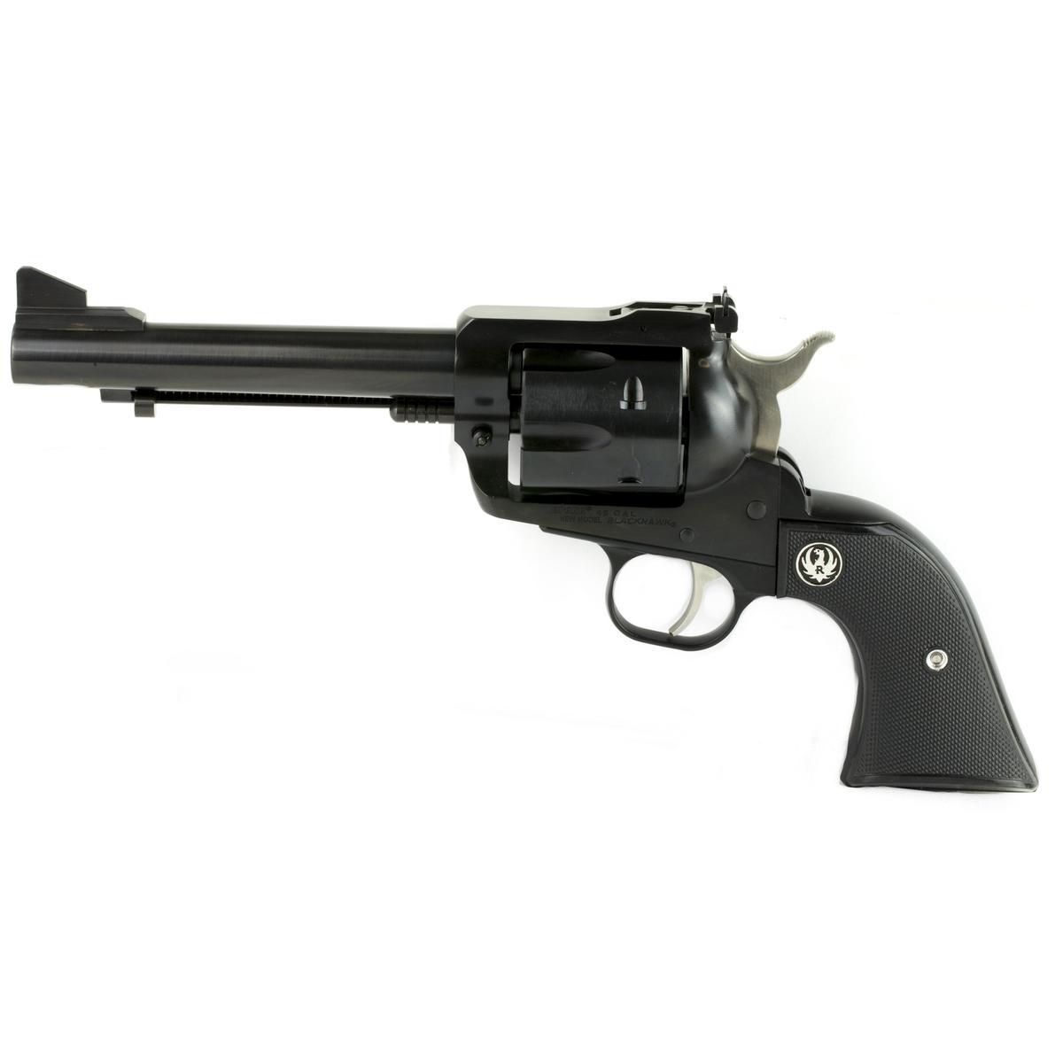ruger new model blackhawk blued 5 5 45 colt 0465