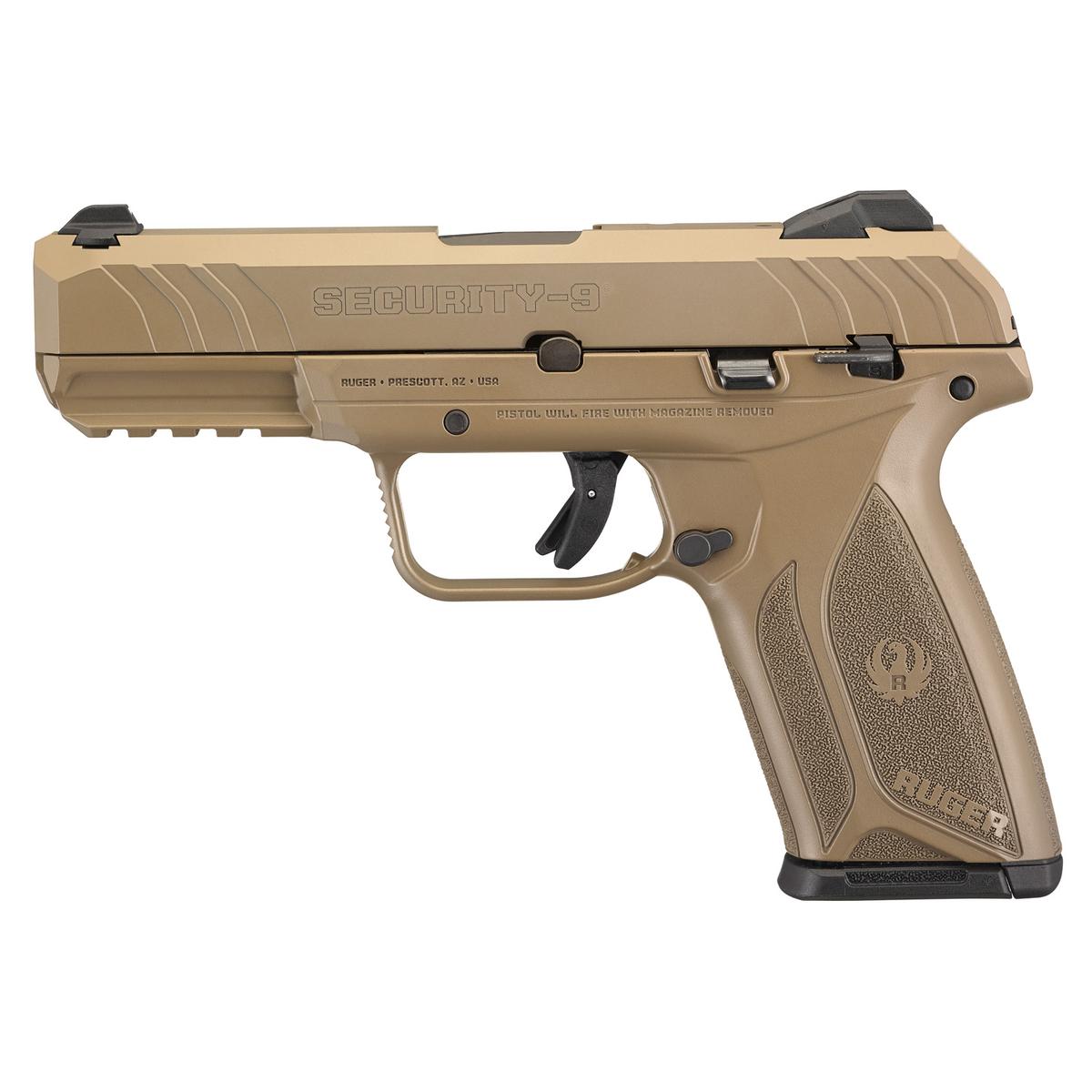 ruger security 9 coyote brown 3826