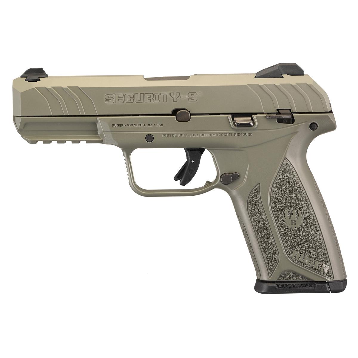 ruger security 9 jungle green 3827
