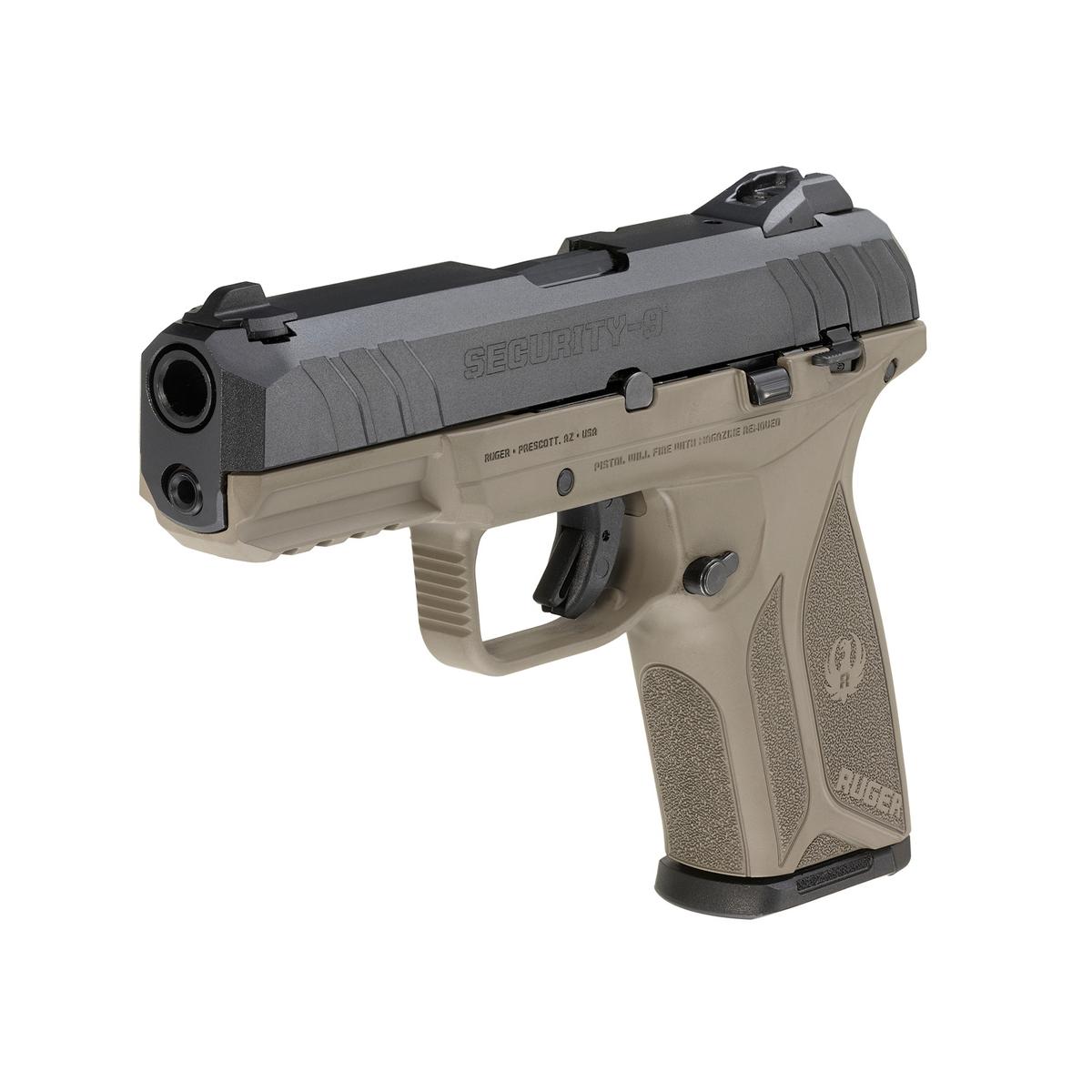 ruger security 9 black fde 3846