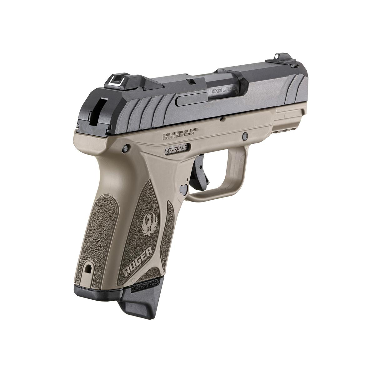 ruger security 9 compact black fde 3847