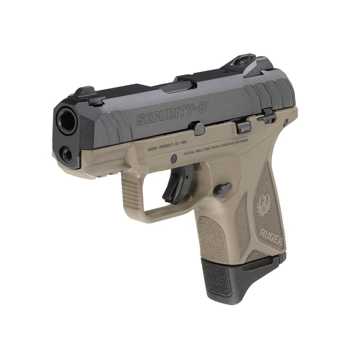 ruger security 9 compact black fde 3847