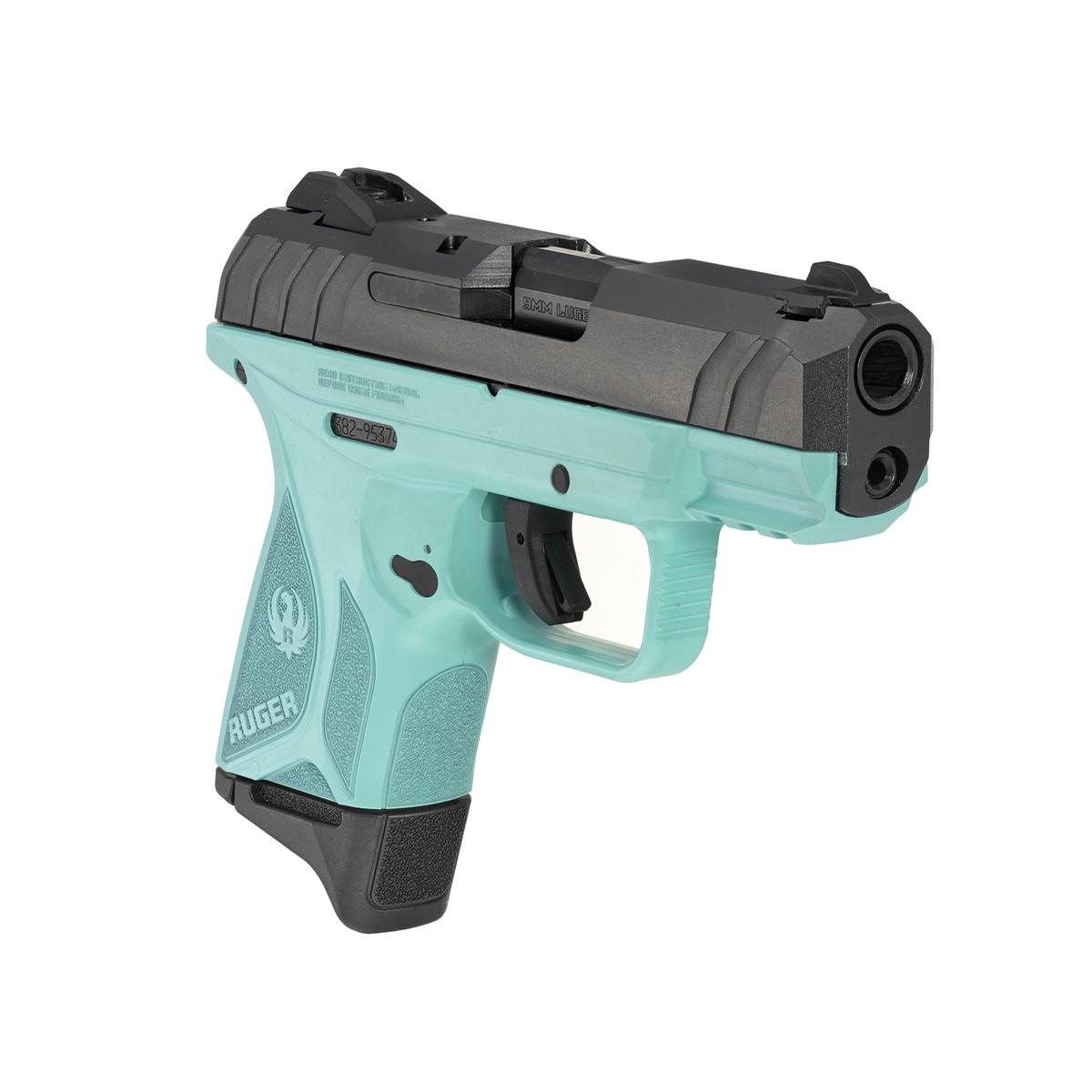 ruger security 9 compact black turquise 3837