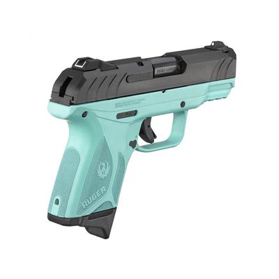 ruger security 9 compact black turquise 3837