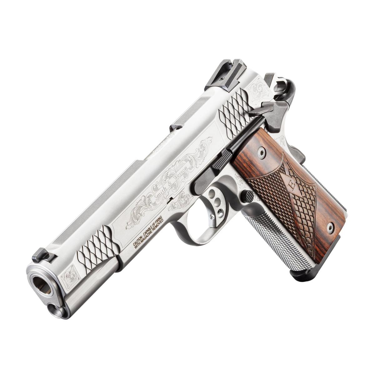 smith wesson 1911 engraved 5 10270