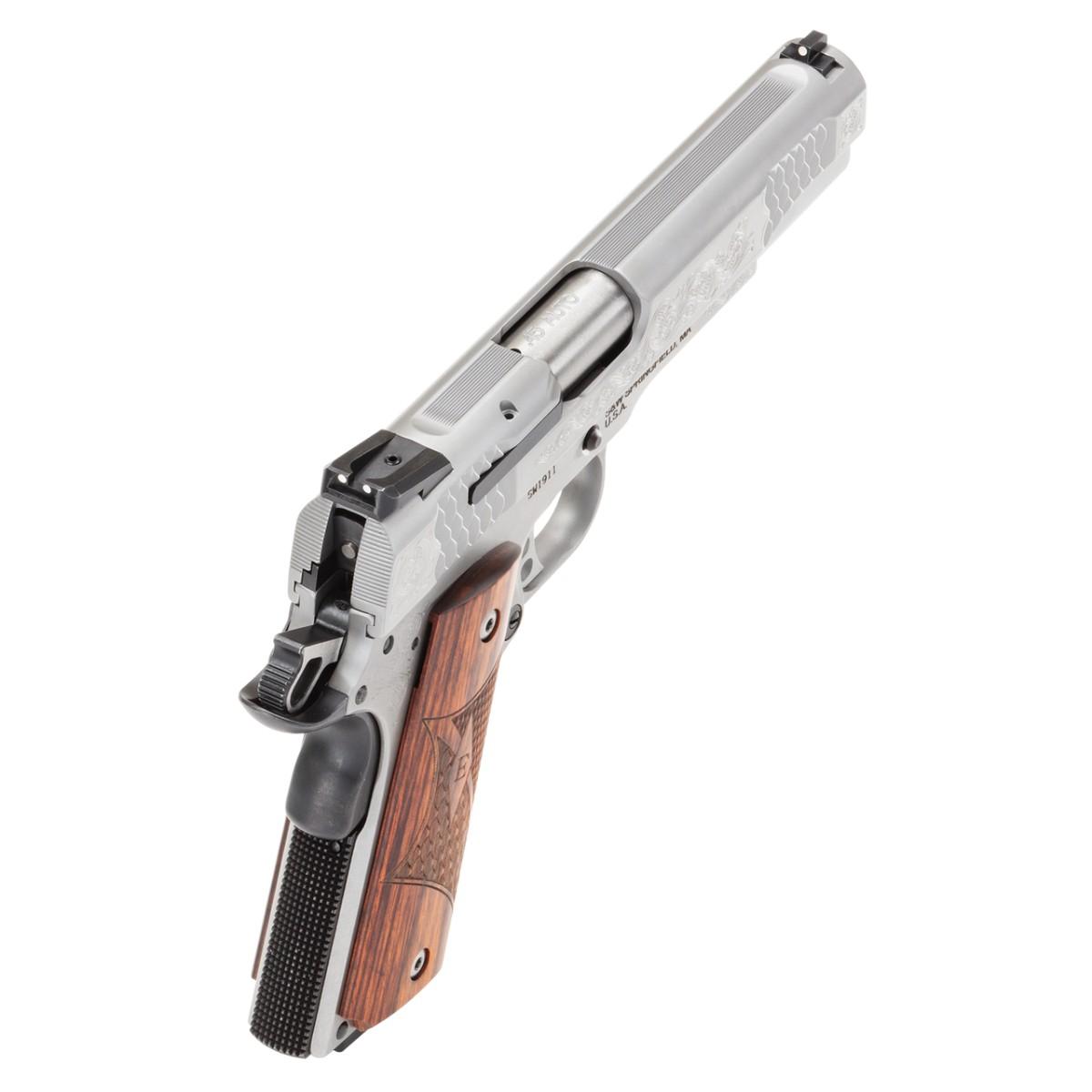 smith wesson 1911 engraved 5 10270