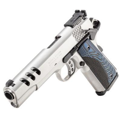 smith wesson performance center sw1911 5 blue grip 170343