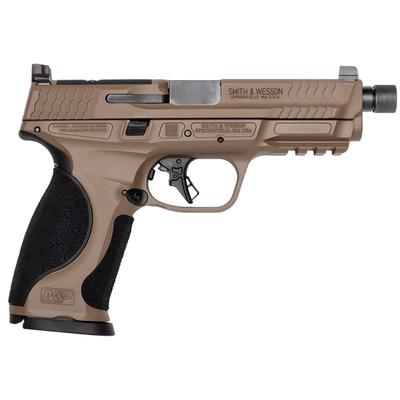 smith wesson m p m2 0 metal fde threaded 14163