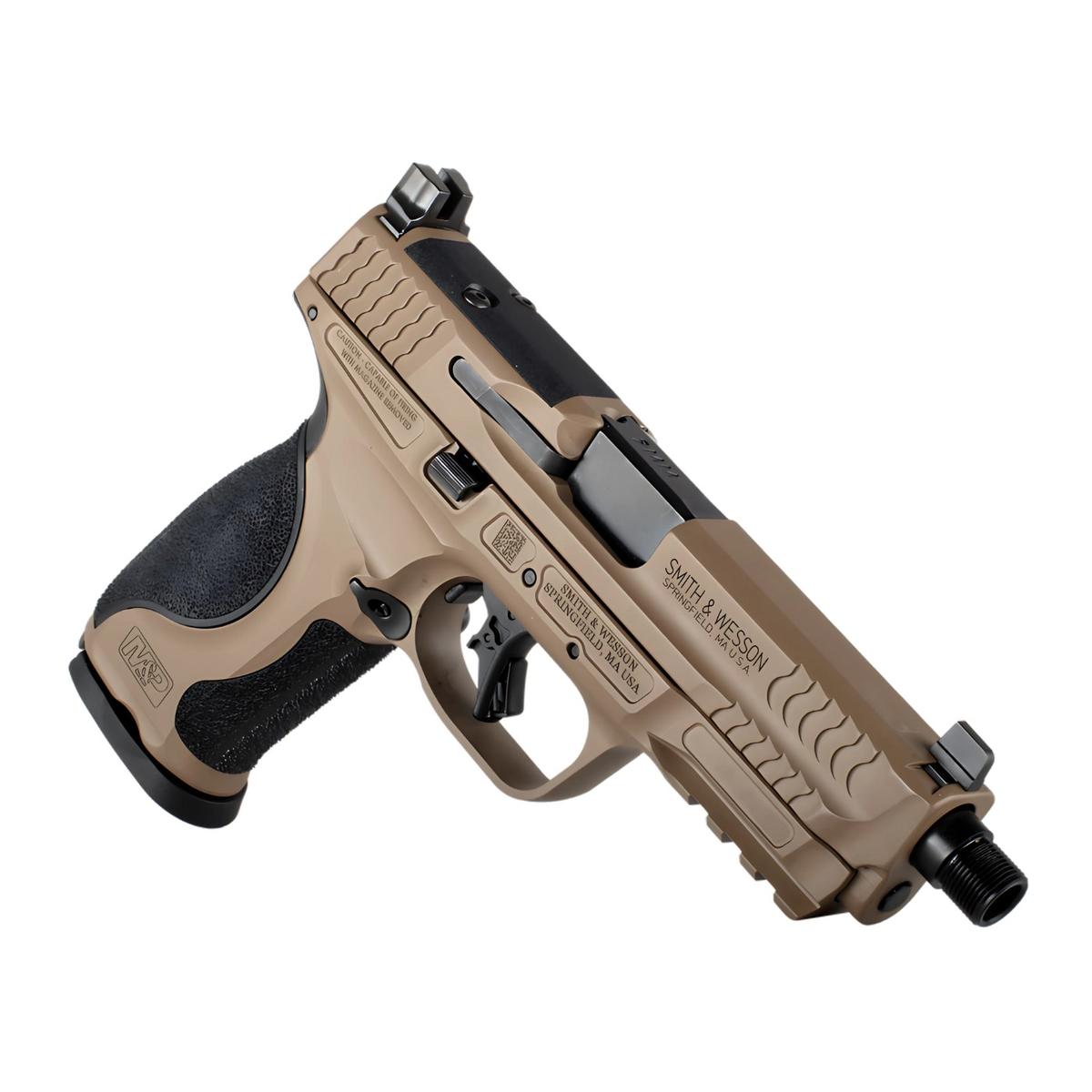 smith wesson m p m2 0 metal fde threaded 14163