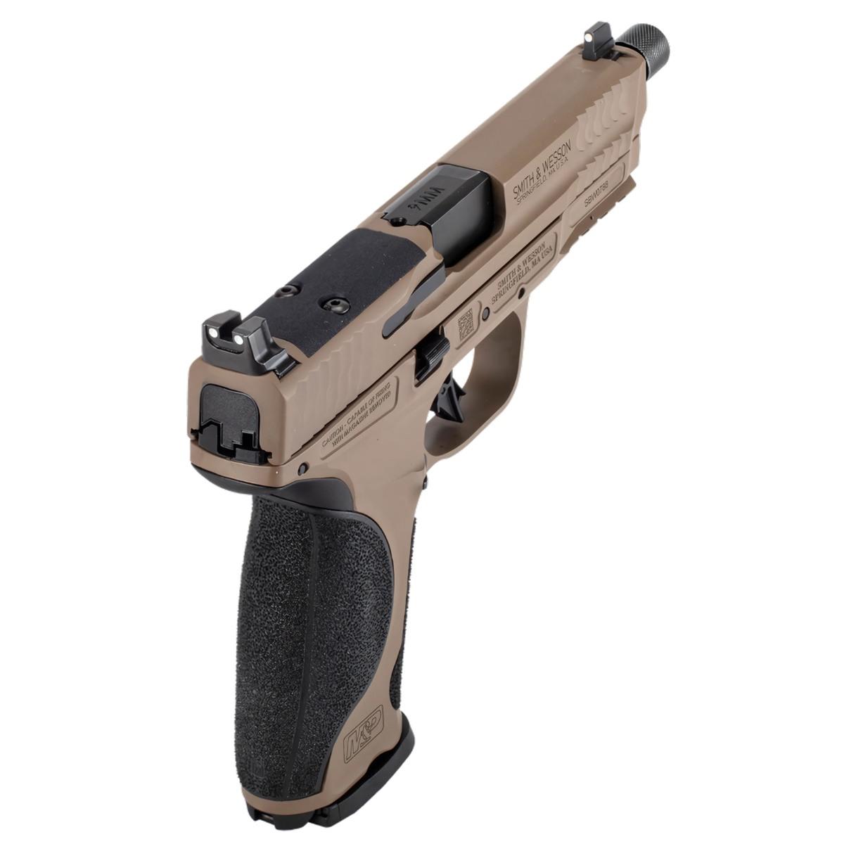 smith wesson m p m2 0 metal fde threaded 14163