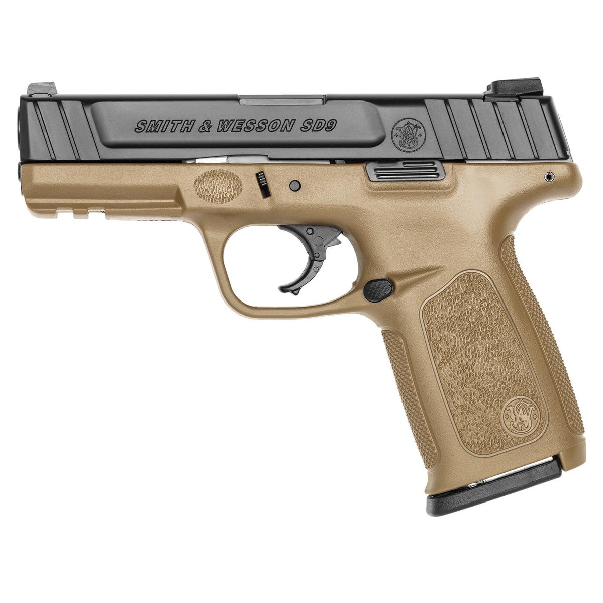 smith wesson sd9 nts fde frame finish 4 11998