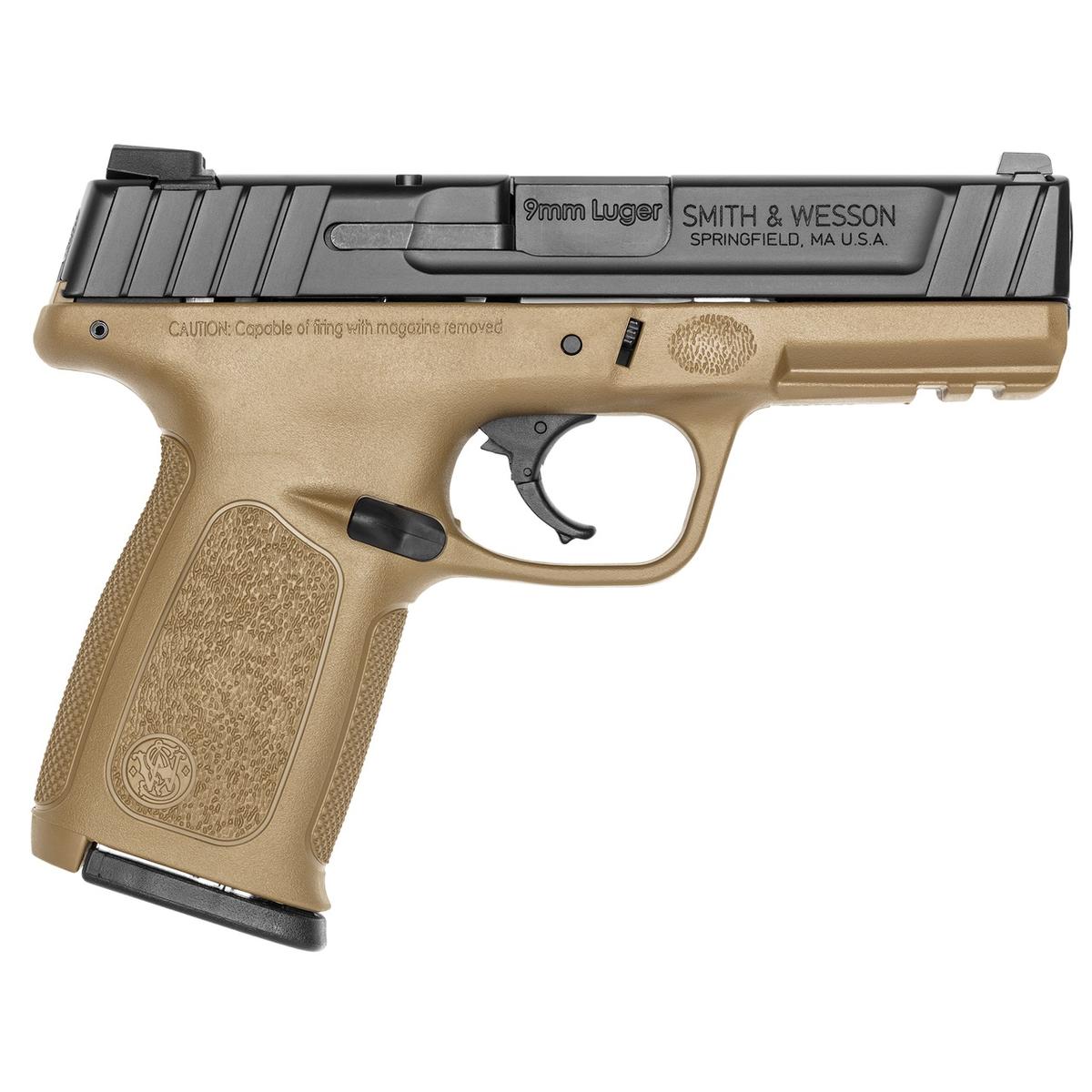 smith wesson sd9 nts fde frame finish 4 11998