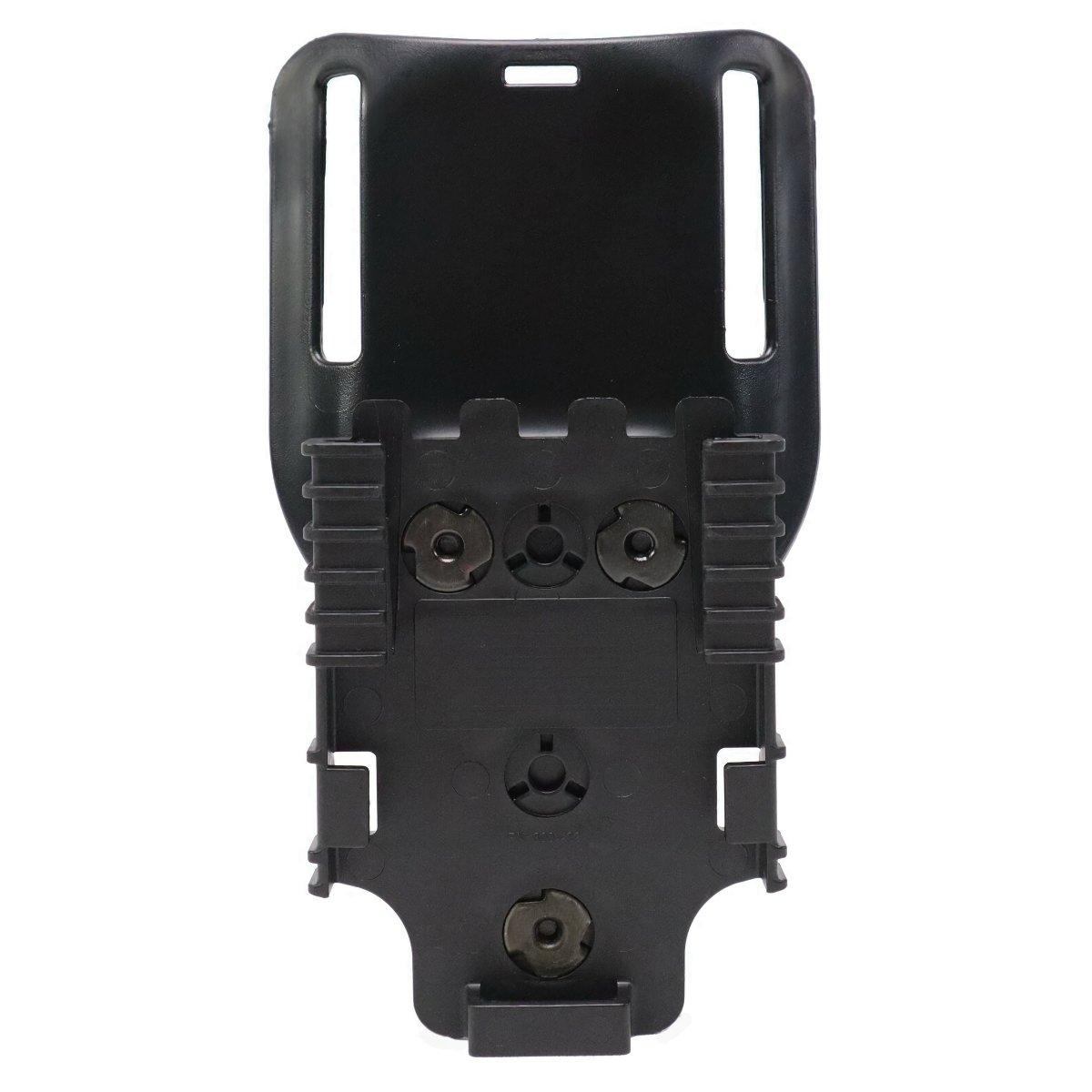 safariland obnizony montaz na pas 2 mid ride z systemem qls black 6070ubl 2 2 ms22