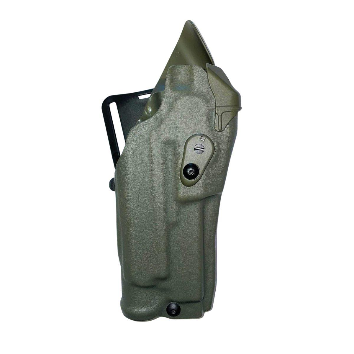 safariland kabura 6390rds mid ride level 3 do pistoletu glock 19 45 green prawa 6390rds 2832 561