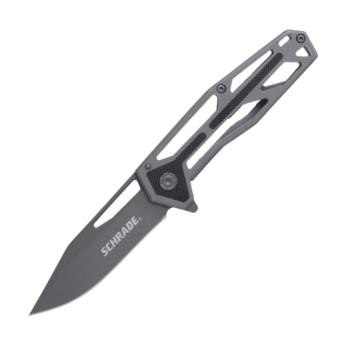 schrade noz clip point blade cage handle ultra glide 1084283