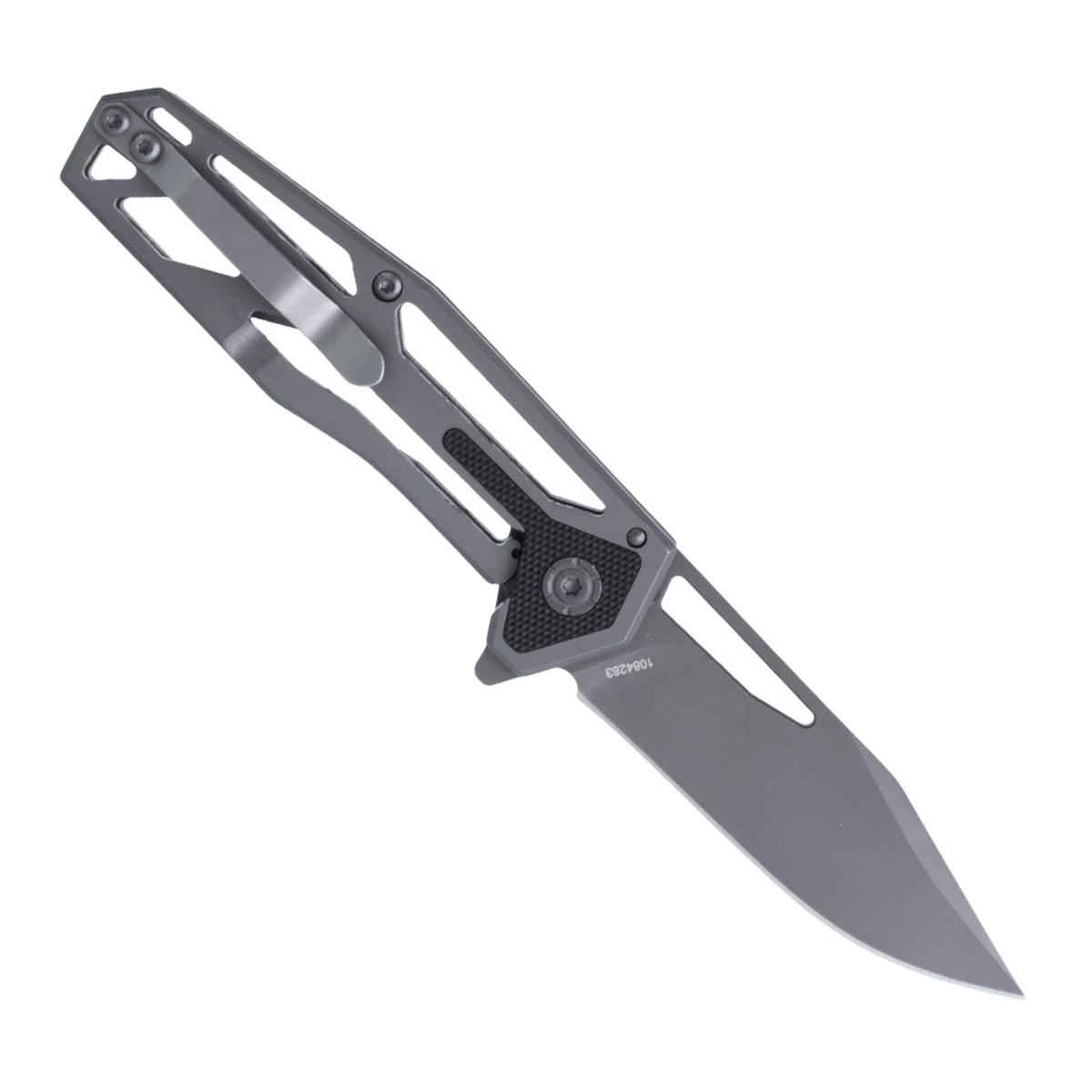 schrade noz clip point blade cage handle ultra glide 1084283