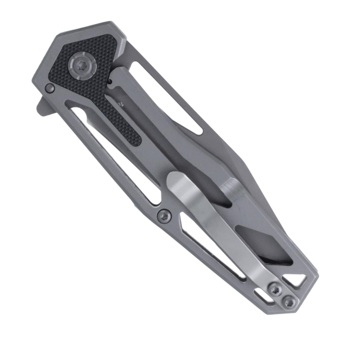 schrade noz clip point blade cage handle ultra glide 1084283