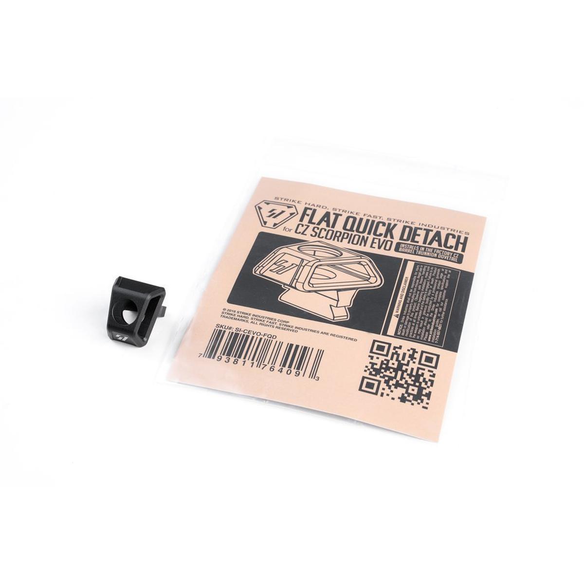 strike industries montaz zawieszenia flat quick detach do scorpion evo 3 czarny si cevo fqd