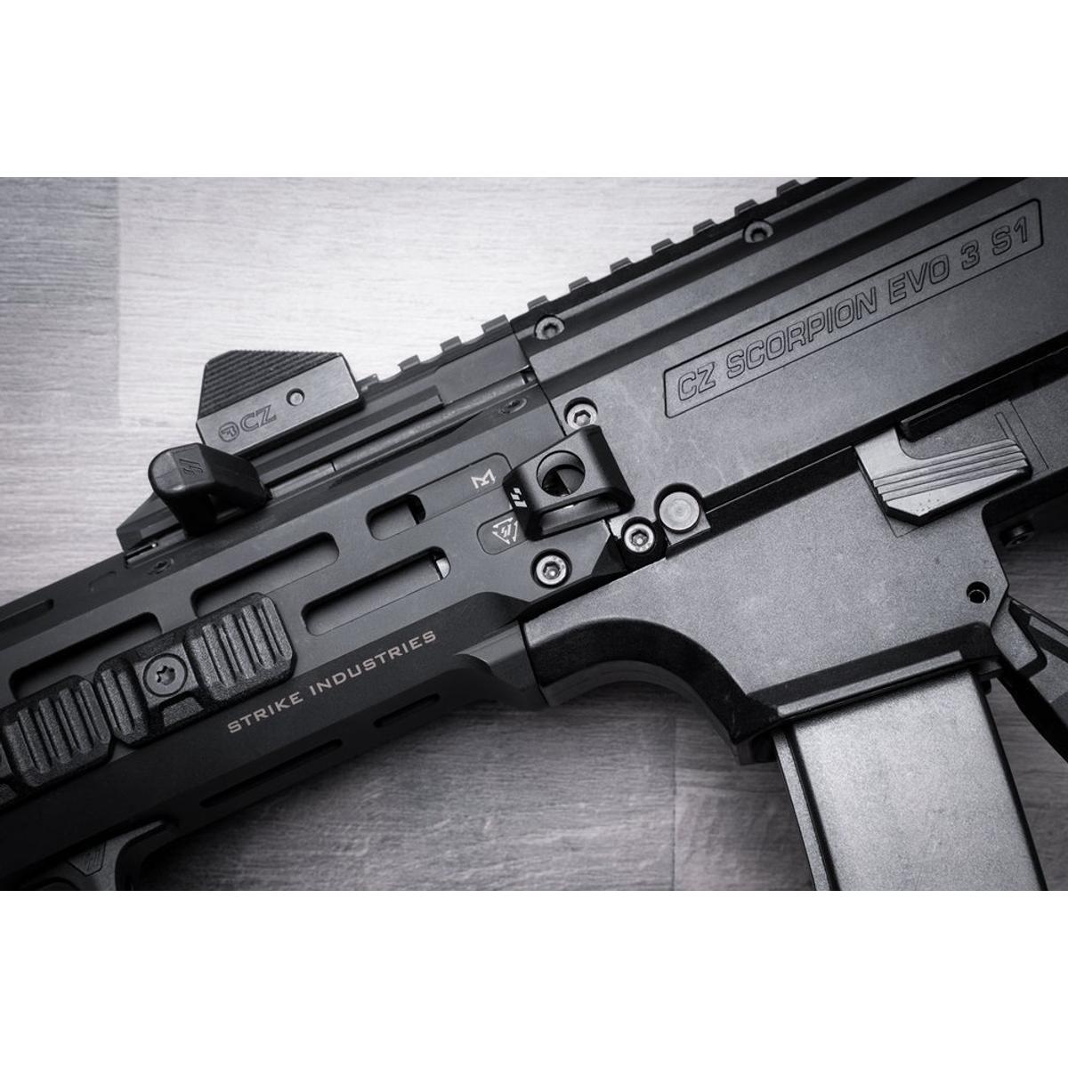 strike industries montaz zawieszenia flat quick detach do scorpion evo 3 czarny si cevo fqd