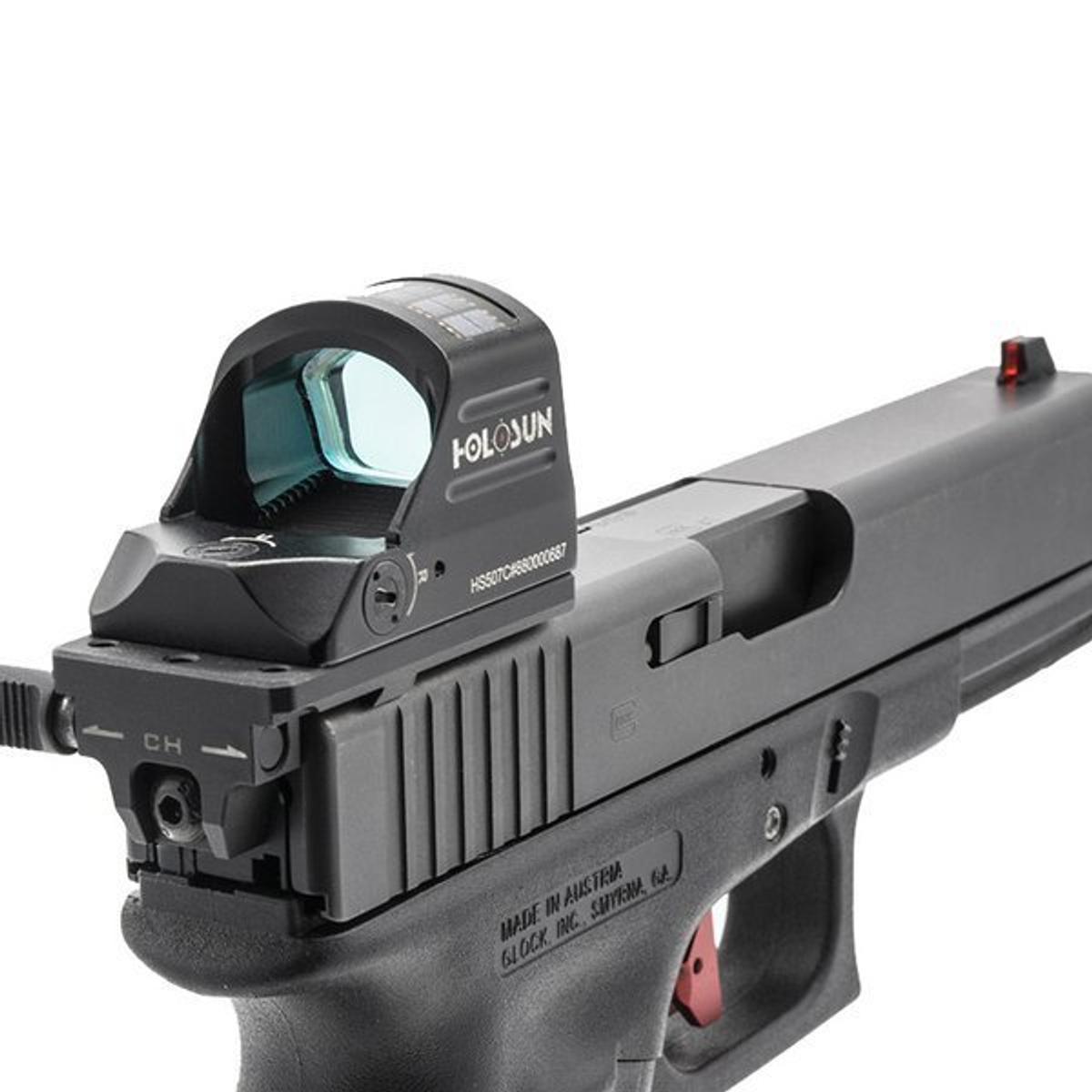 strike industries uniwersalna plytka pod montaz kolimatora do pistoletu glock si g surf v2