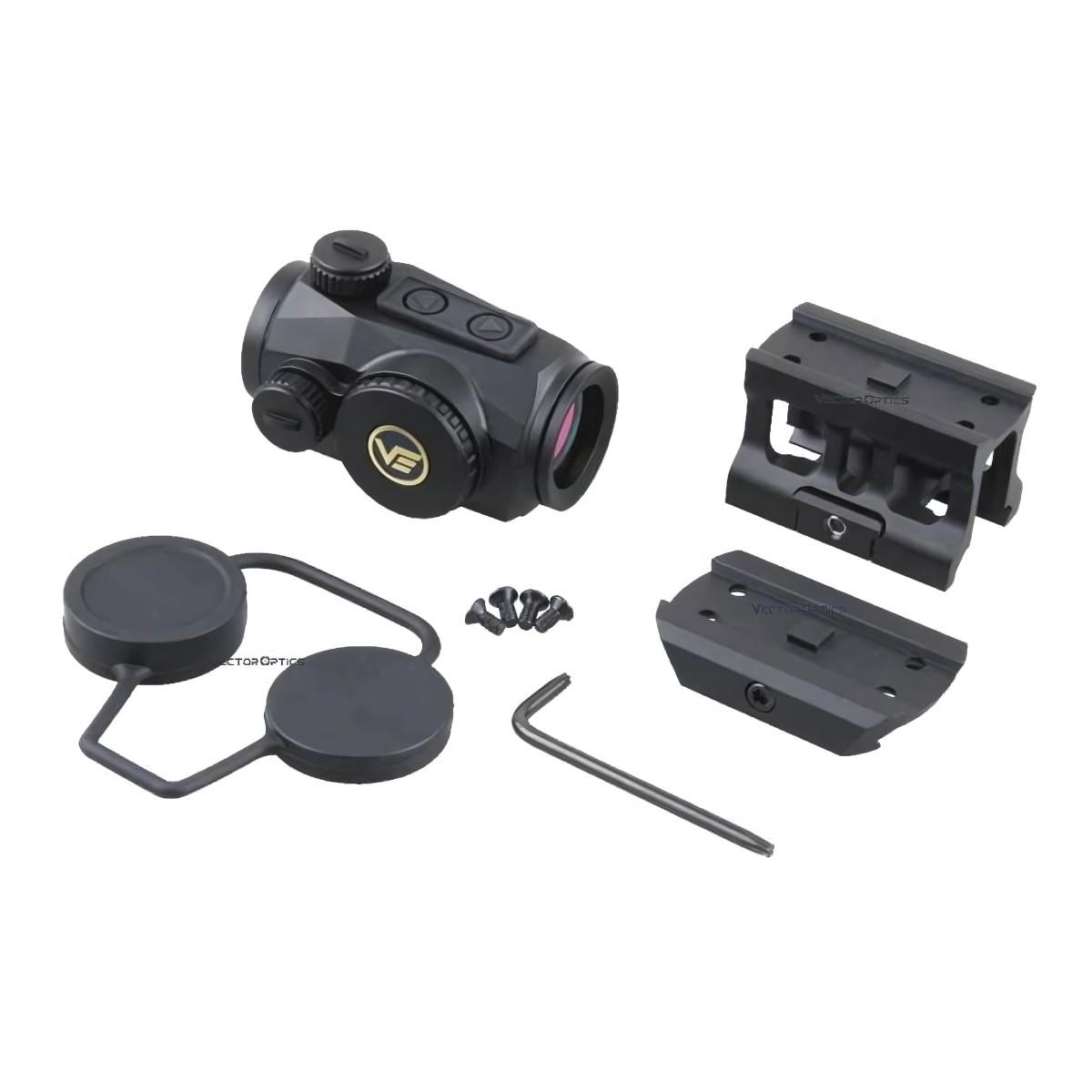vector optics kolimator scrapper 1x22 red dot 3 moa scrd 45