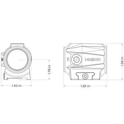 holosun kolimator scrs multi reticle system red dot solar panel