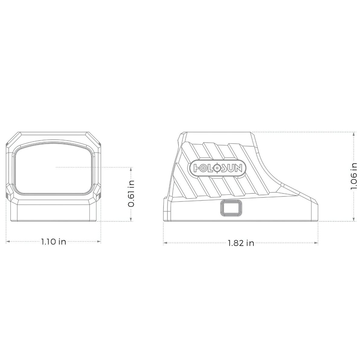 holosun kolimator scs green dot do sig sauer p320 solar panel scs 320 gr