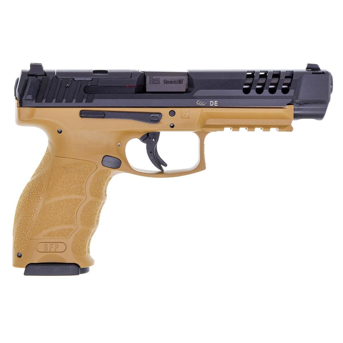 heckler koch sfp9l sf or green brown ral8000