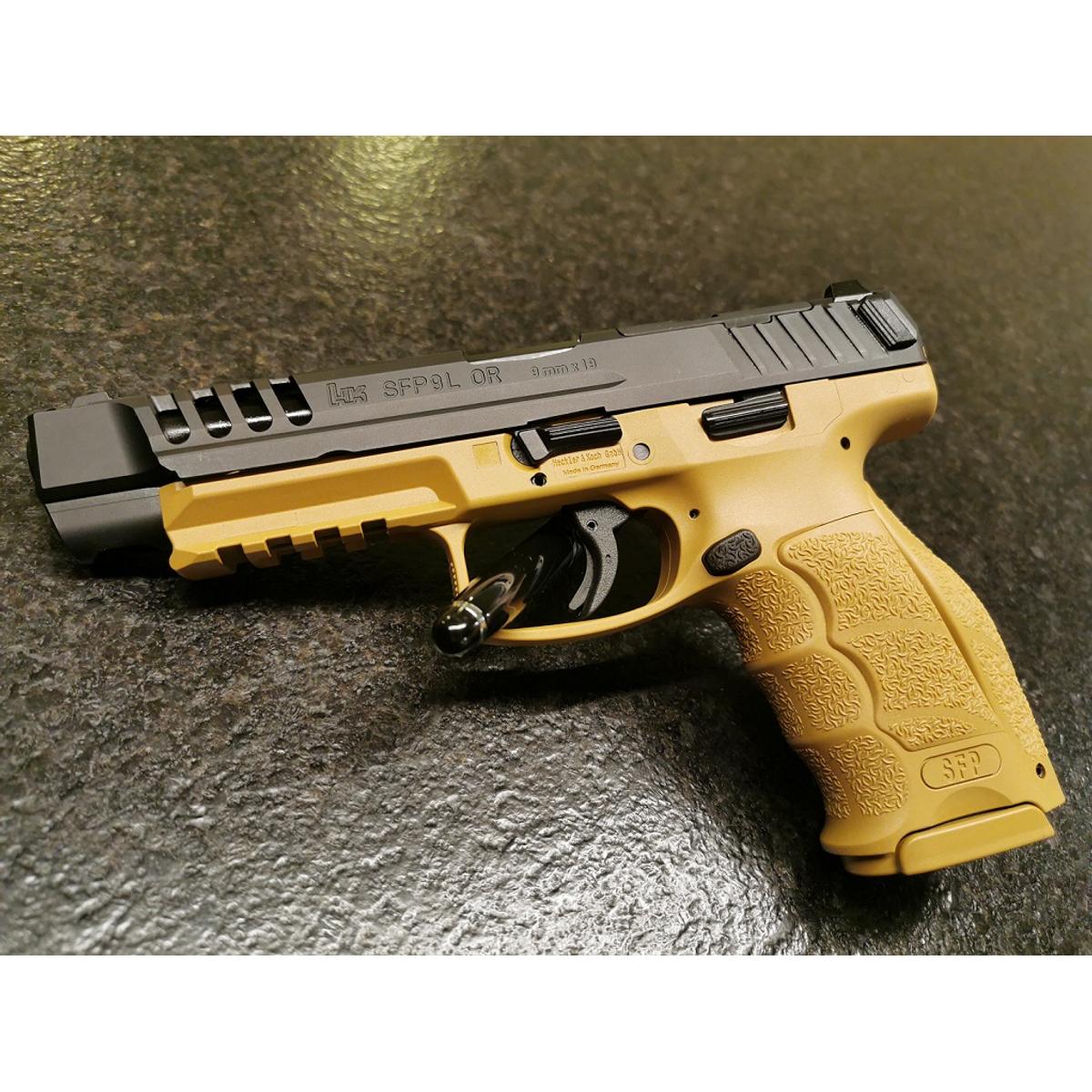 heckler koch sfp9l sf pb or green brown ral8000