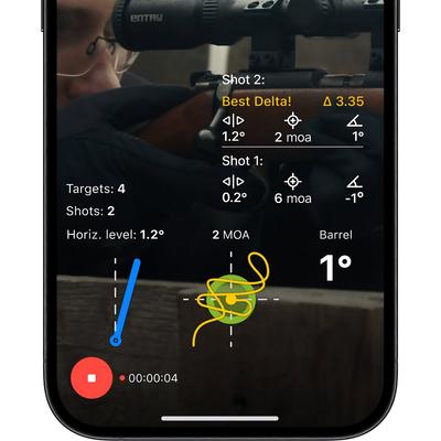 shooters global pulse inteligentna poziomica i analizator strzalow picatinny