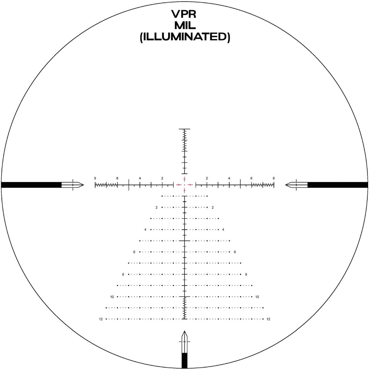 arken luneta celownicza sh4 gen ii 4 16x50 ffp vpr mil zero stop