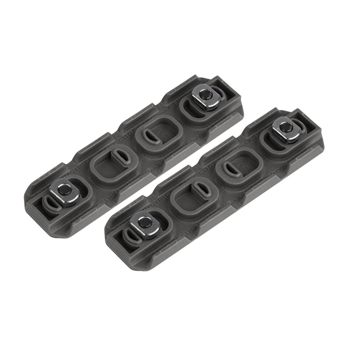 strike industries oslony szyny z systemem zarzadzania kablami 2 szt czarne si ar cm cover l bk
