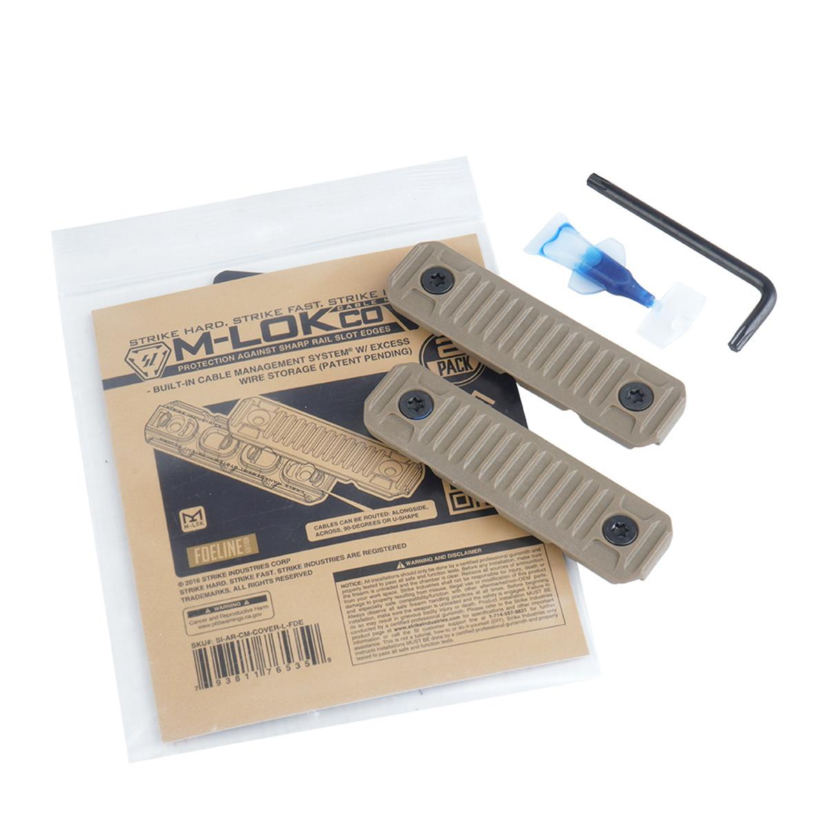strike industries oslony szyny z systemem zarzadzania kablami 2 szt fde si ar cm cover l fde