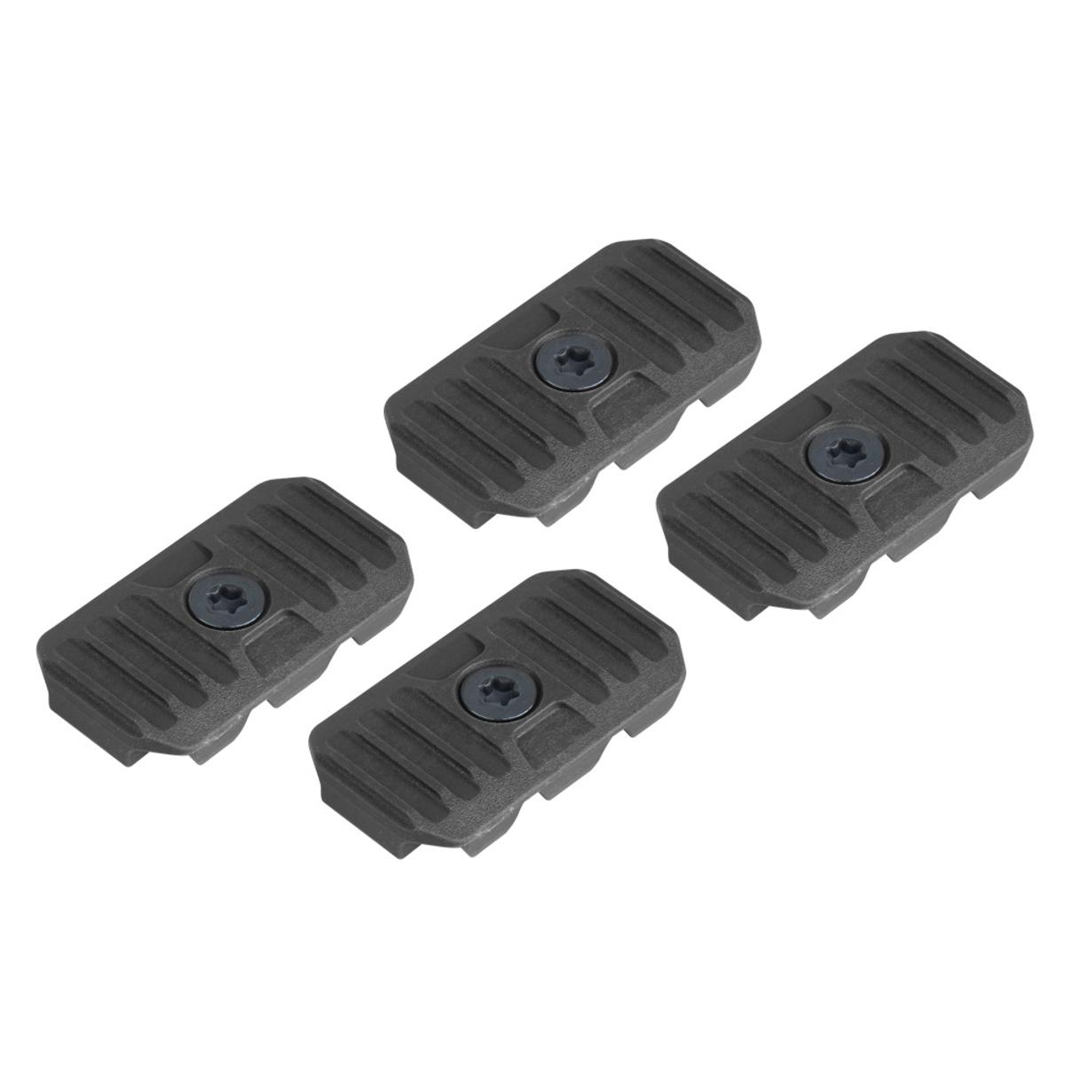 strike industries oslony szyny z systemem zarzadzania kablami 4 szt czarne si ar cm cover s bk